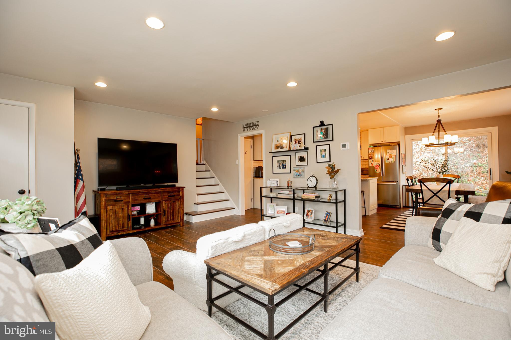611 Brookwood Road Wayne, PA 19087 - Photo 41 of 41 a living room with furniture and a flat screen tv