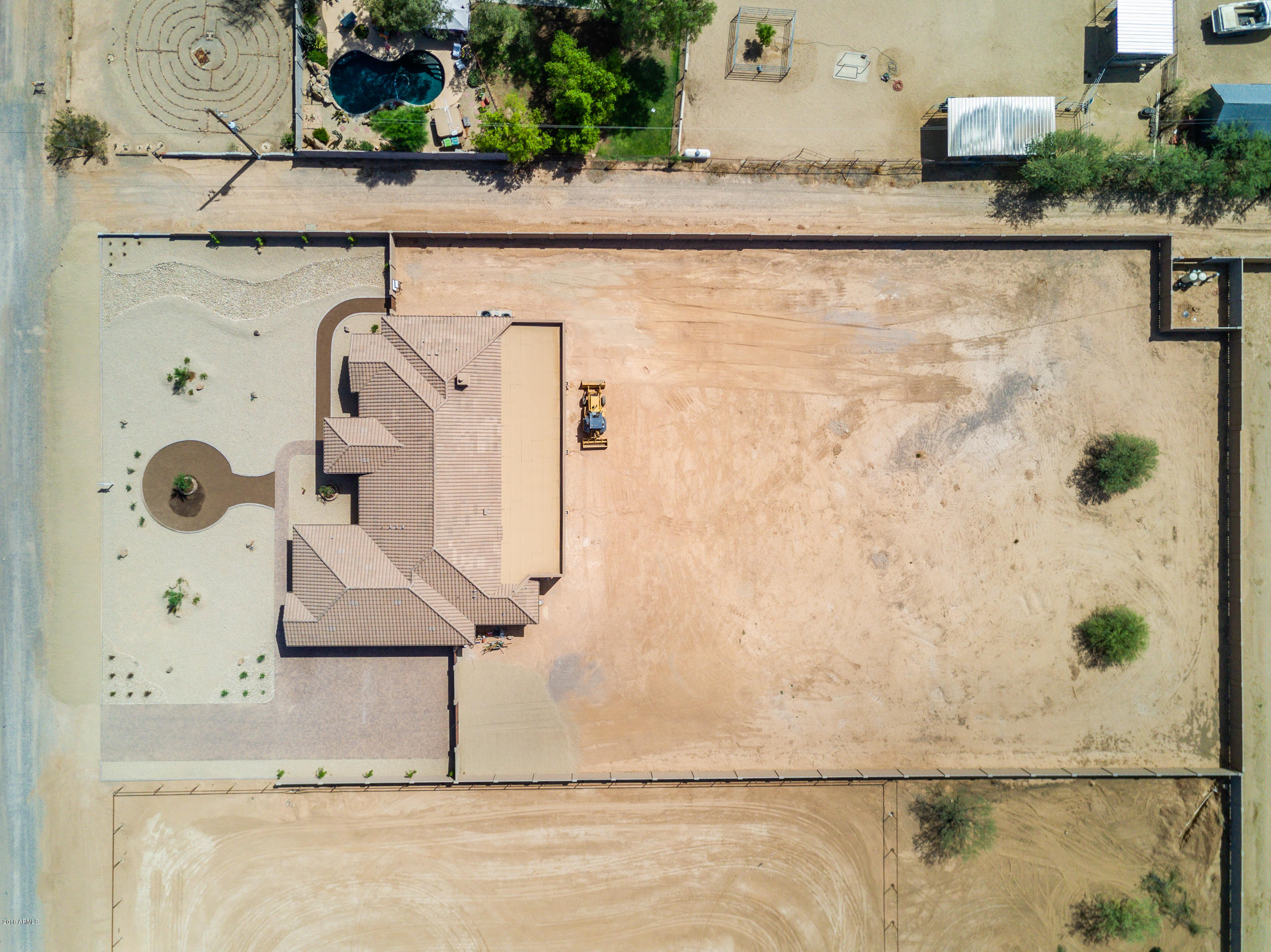 915 West Maddock Road Phoenix, AZ 85086 - Photo 22 of 51 Aerial Direct Overhead