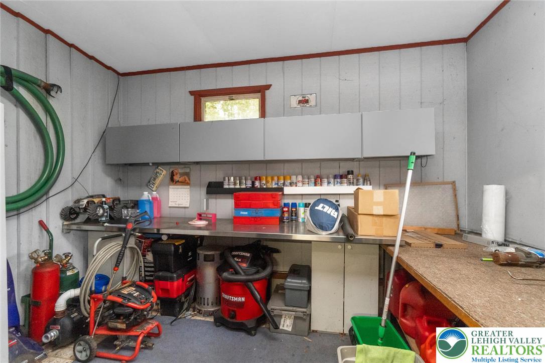 390 Forest Inn Road Lehighton, PA 18235 - Photo 73 of 87 First-Level Workshop Area in Barn