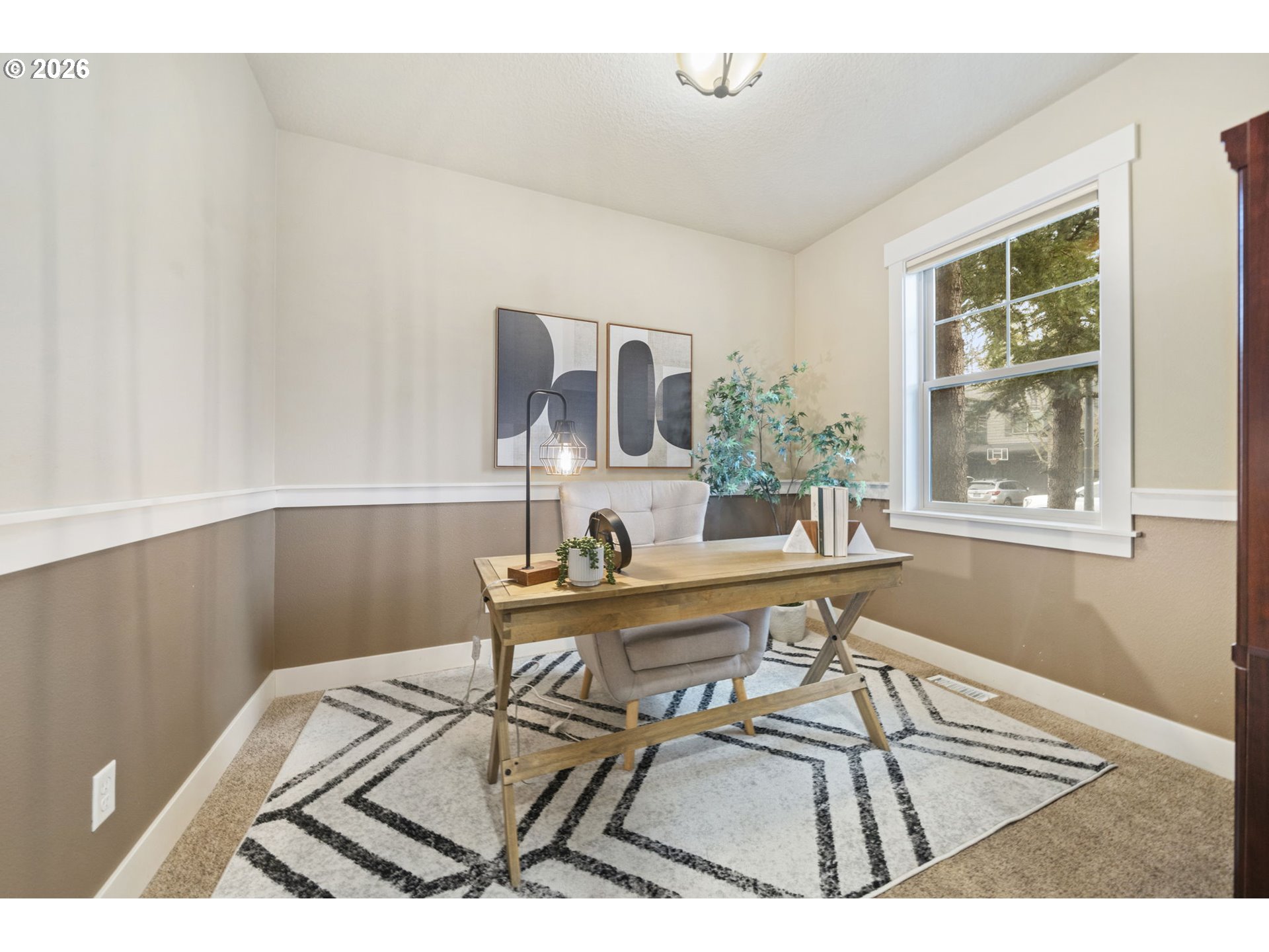 22421 Southwest Sequoia Terrace Sherwood, OR 97140 - Photo 20 of 48 a view of a living room and dining room