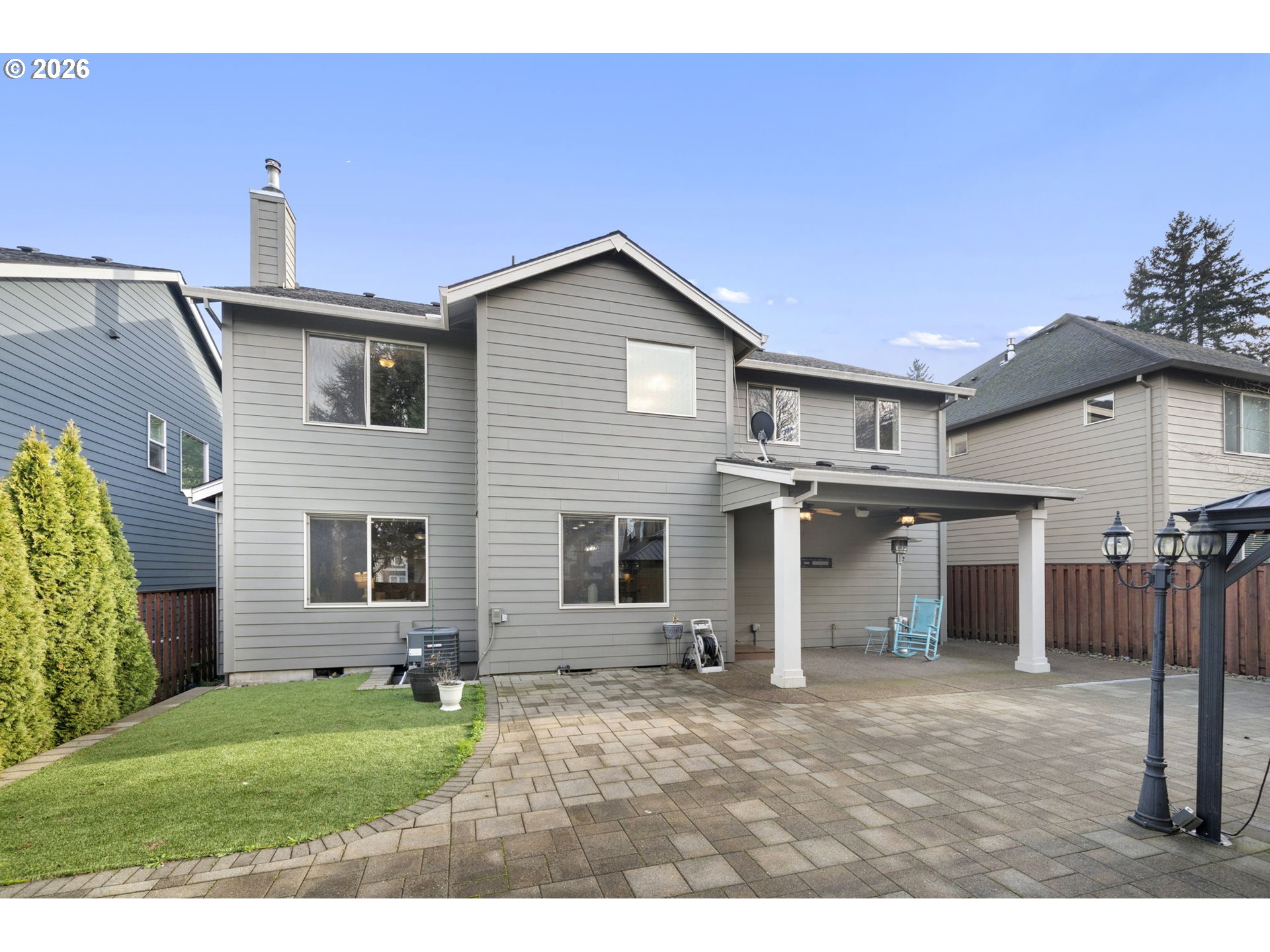 22421 Southwest Sequoia Terrace Sherwood, OR 97140 - Photo 39 of 48 a view of a house with a backyard