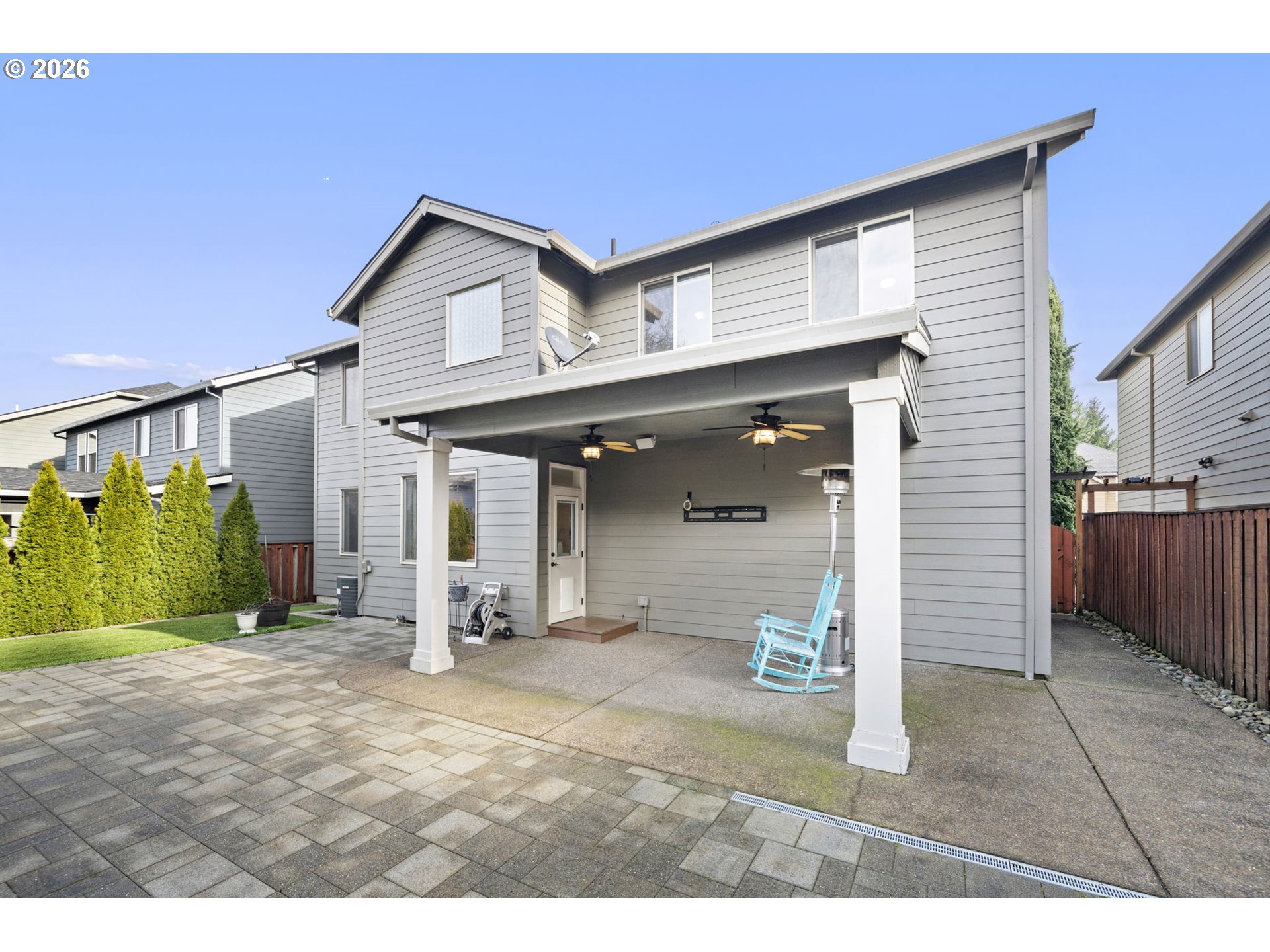 22421 Southwest Sequoia Terrace Sherwood, OR 97140 - Photo 40 of 48 a view of a house with a outdoor space