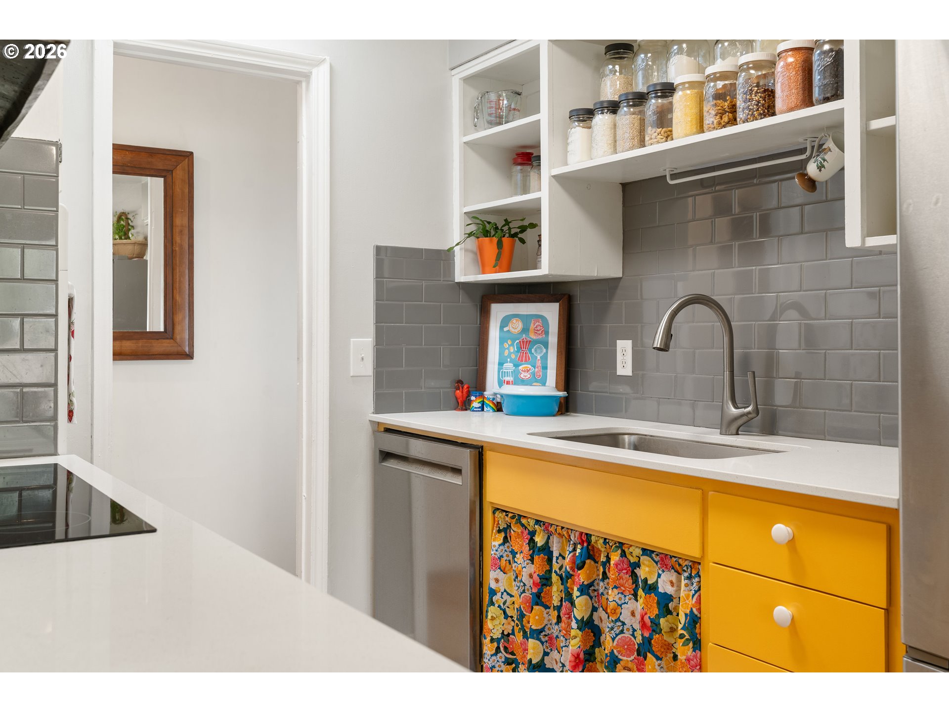 3835 North Alaska Street Portland, OR 97217 - Photo 15 of 43 a picture of a bathroom with sink and mirror