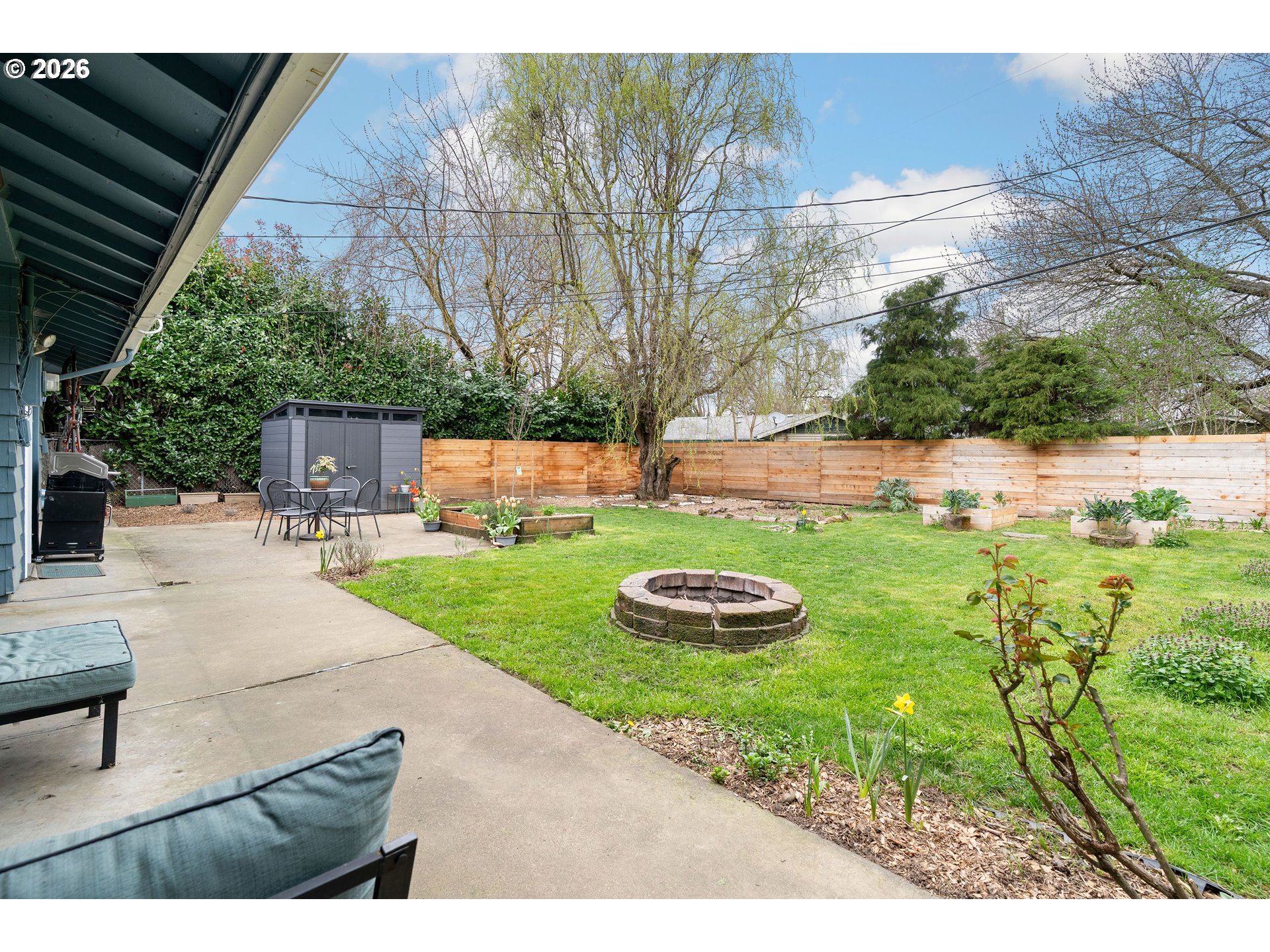 3835 North Alaska Street Portland, OR 97217 - Photo 35 of 43 a view of yard with outdoor seating