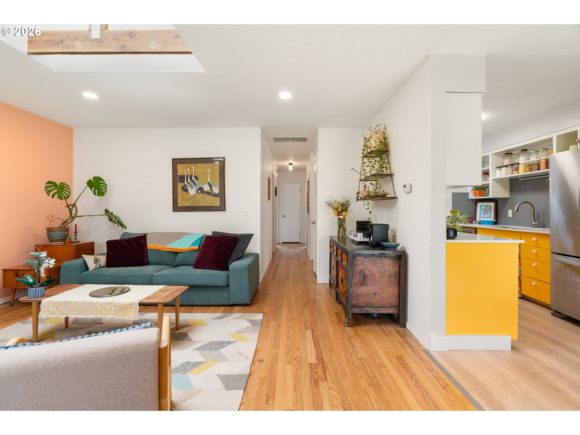 3835 North Alaska Street Portland, OR 97217 - Photo 10 of 43 a living room with furniture and a wooden floor