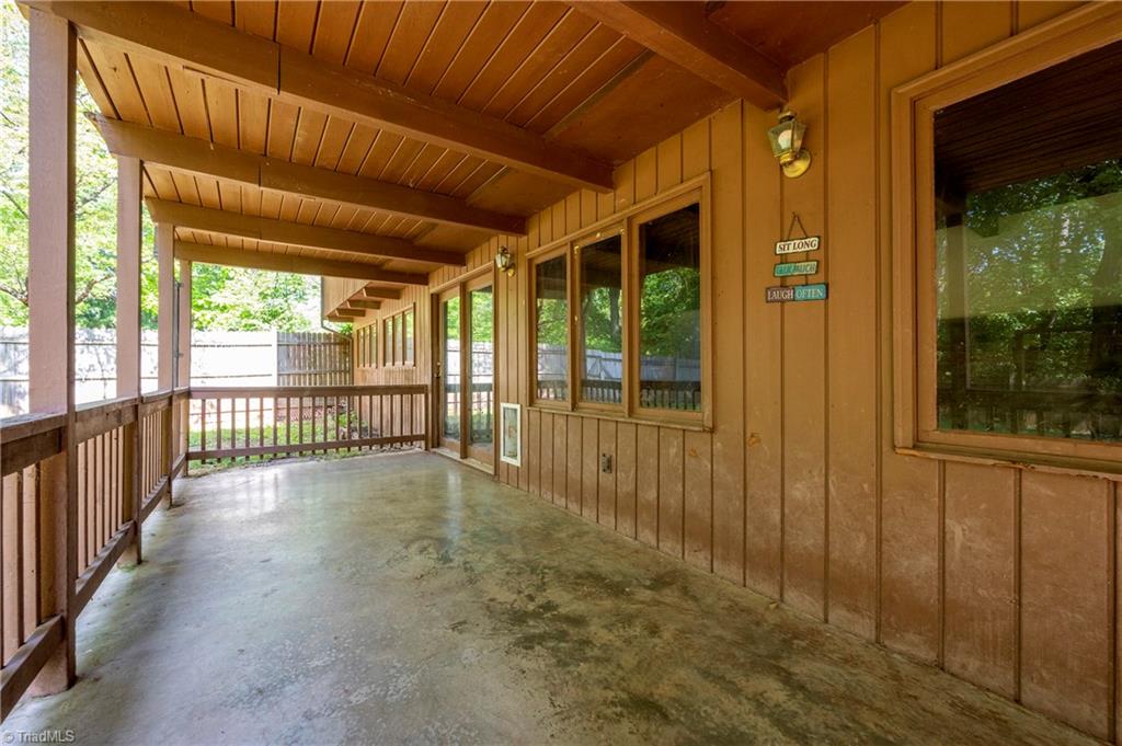 160 Smith Acres Road Eden, NC 27288 - Photo 24 of 38 Covered back patio