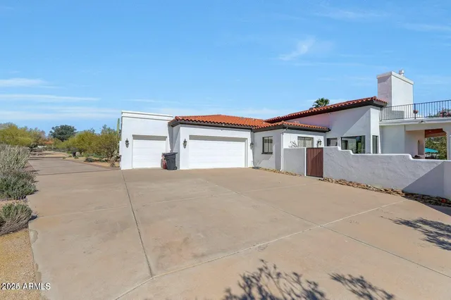 a view of city and mountain