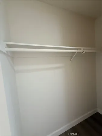 a close up view of racks on the wall