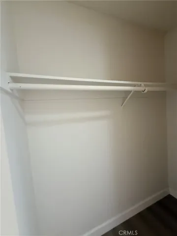 a close up view of racks on the wall