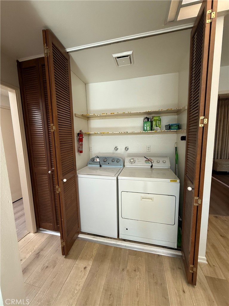 415 West Duarte Road, Unit 6 Arcadia, CA 91007 - Photo 10 of 14 a view of storage and utility room with washer and dryer