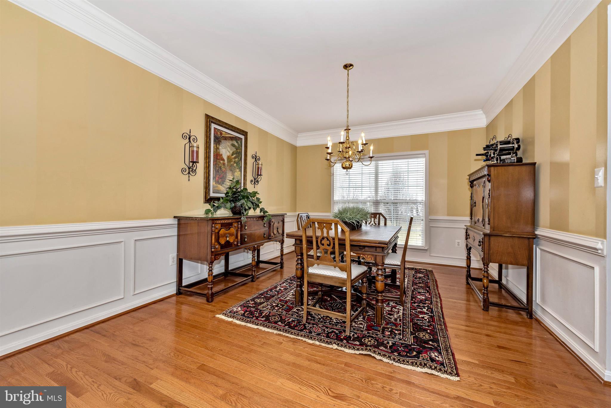 18304 Cornflower Road Boyds, MD 20841 - Photo 14 of 49 Nice crown molding and wainscoting