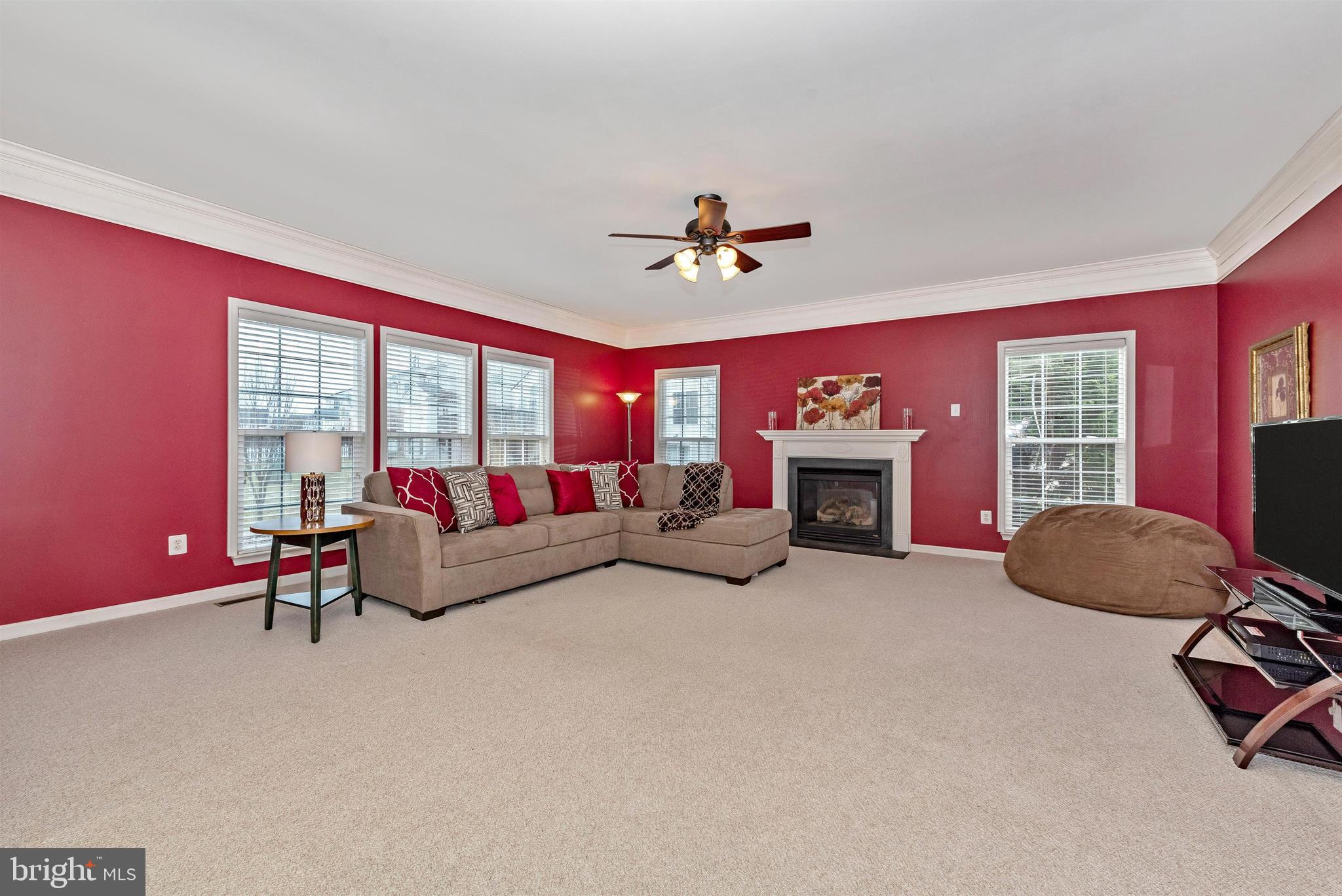 18304 Cornflower Road Boyds, MD 20841 - Photo 23 of 49 Family Room has gas fireplace