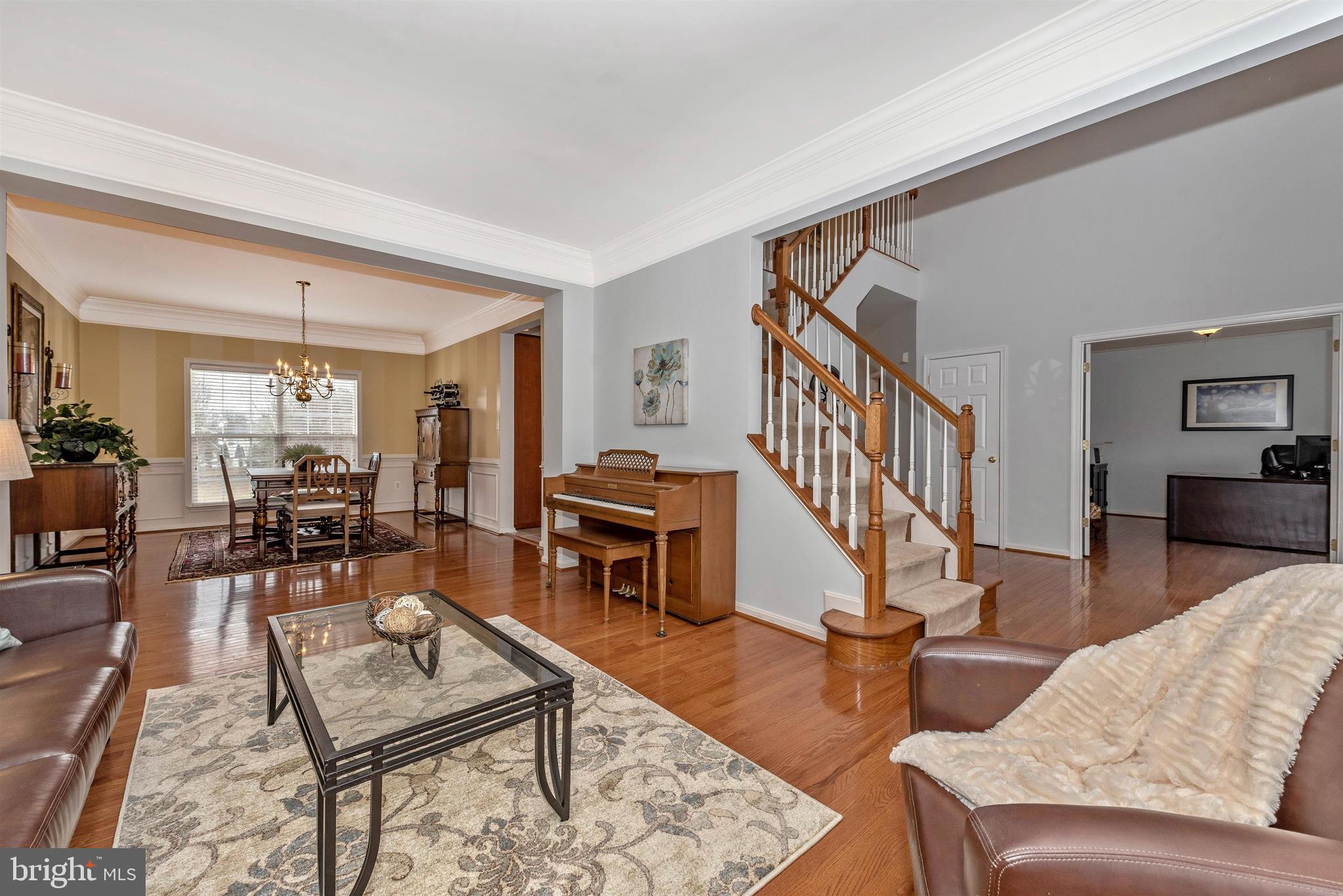 18304 Cornflower Road Boyds, MD 20841 - Photo 10 of 49 View from Living Room to Dining Room and Office