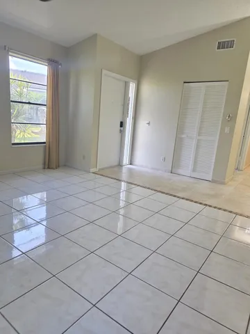 a view of empty room