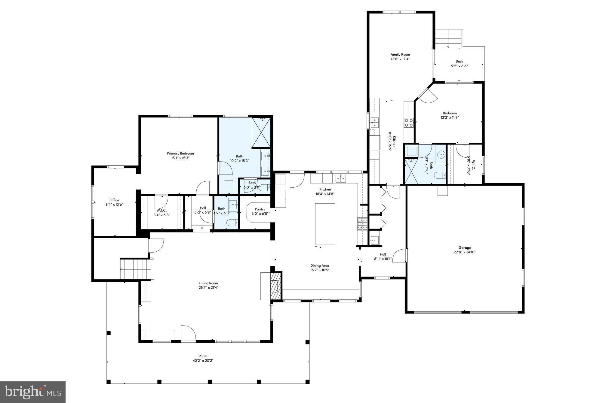 44 Sandy Bottom Road Carlisle, PA 17015 - Photo 94 of 99 First floor layout of home