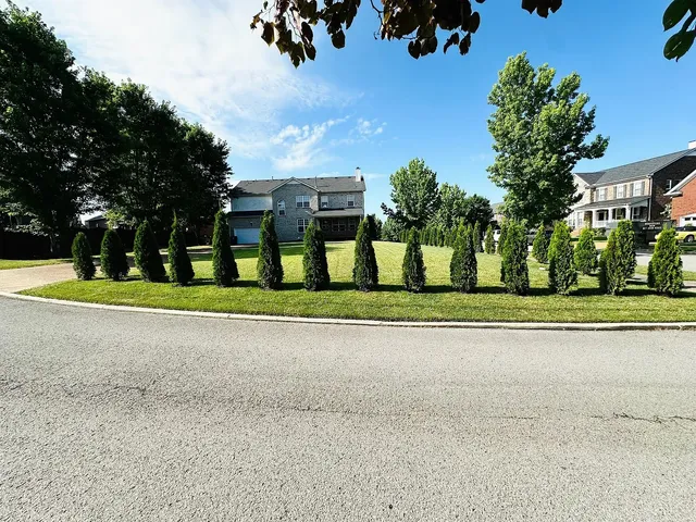 a view of a volley ball court