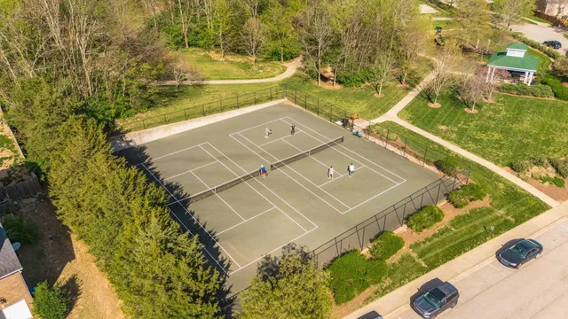 a view of a tennis court
