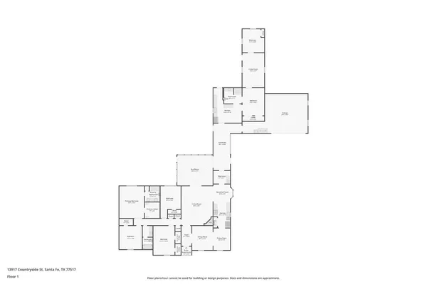 $570,000 | 13917 Country Side Street, Santa Fe, TX 77517