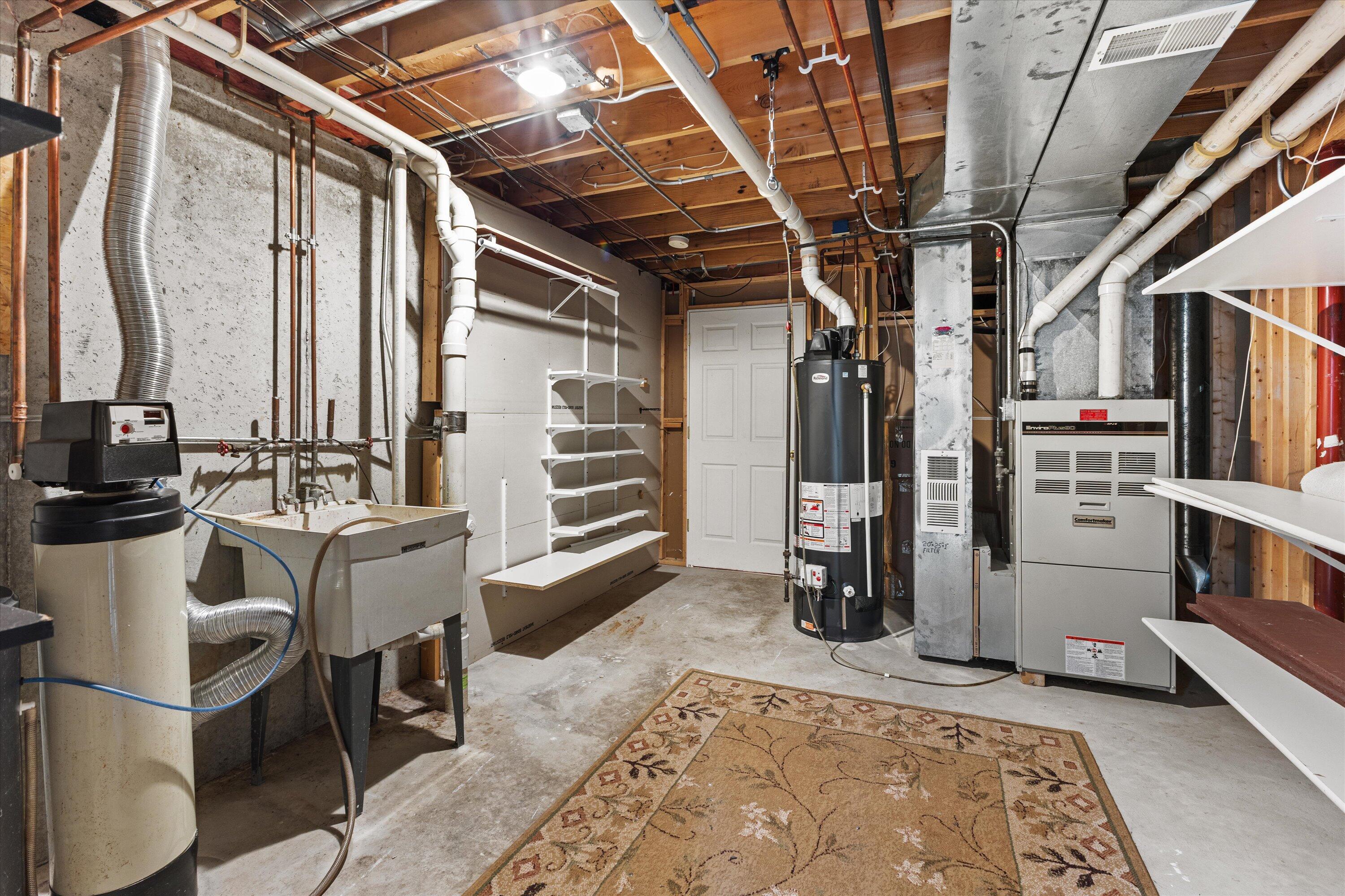 20530 84th Place Bristol, WI 53104 - Photo 33 of 36 Mechanical Room / Storage