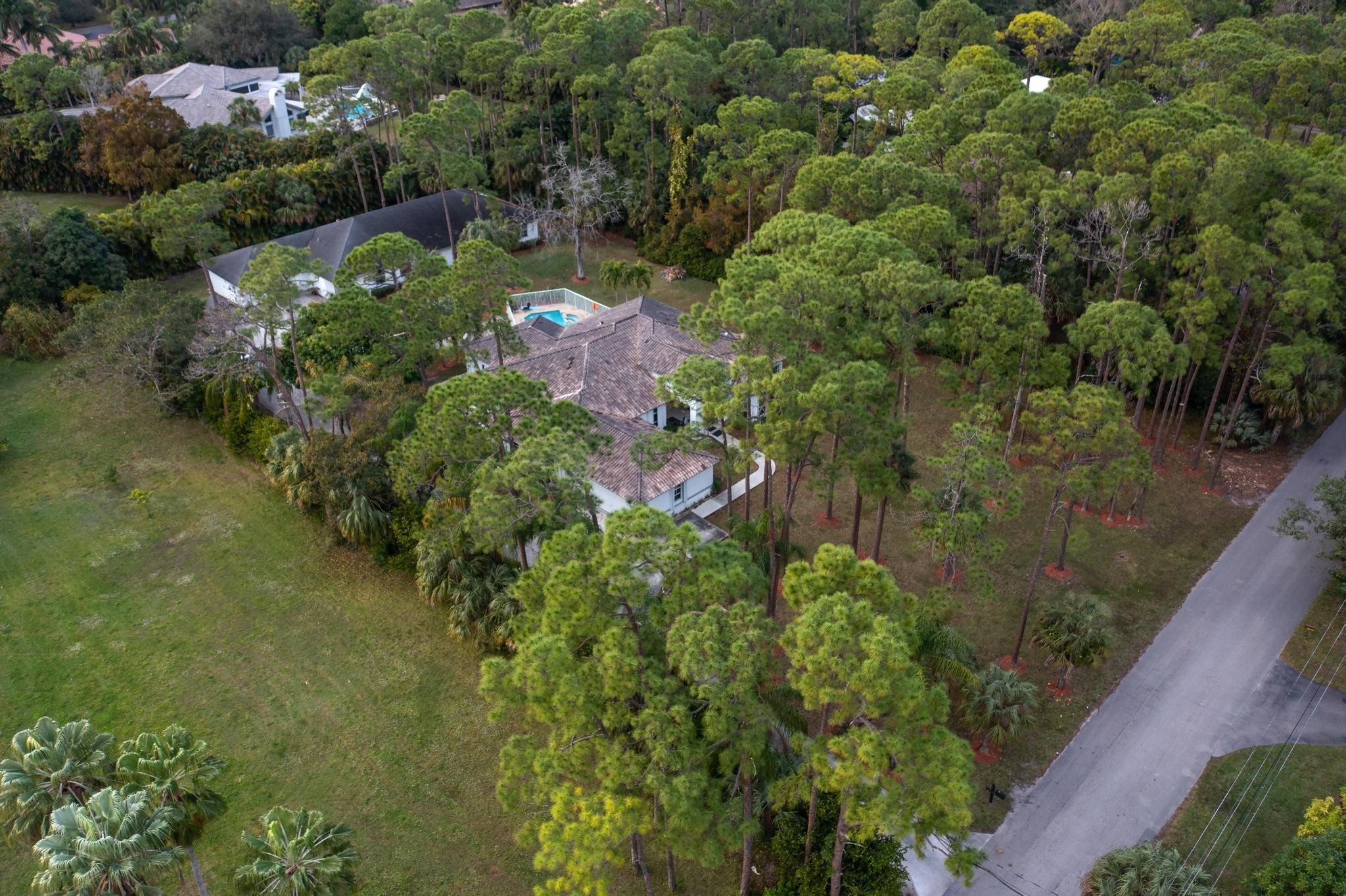 4901 Godfrey Road Parkland, FL 33067 - Photo 14 of 60 an aerial view of a house with a yard
