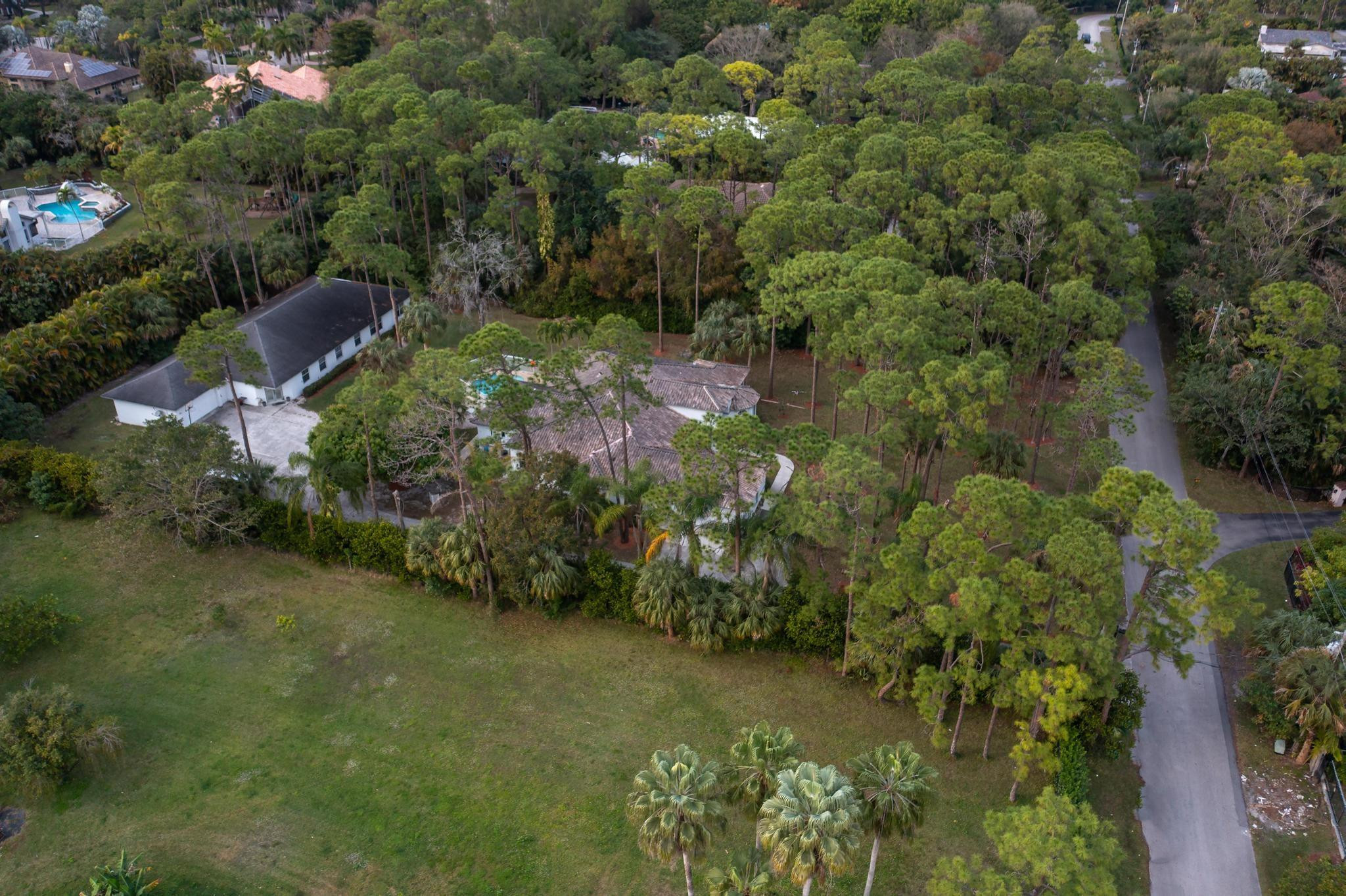 4901 Godfrey Road Parkland, FL 33067 - Photo 15 of 60 a view of a lush green forest with lots of trees