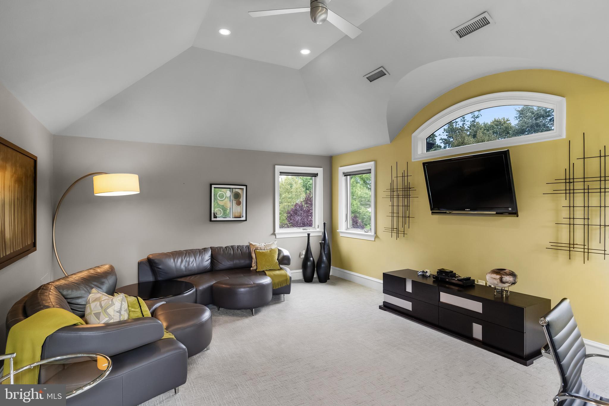 4 Southwood Drive Cherry Hill, NJ 08003 - Photo 34 of 58 a living room with furniture and a flat screen tv