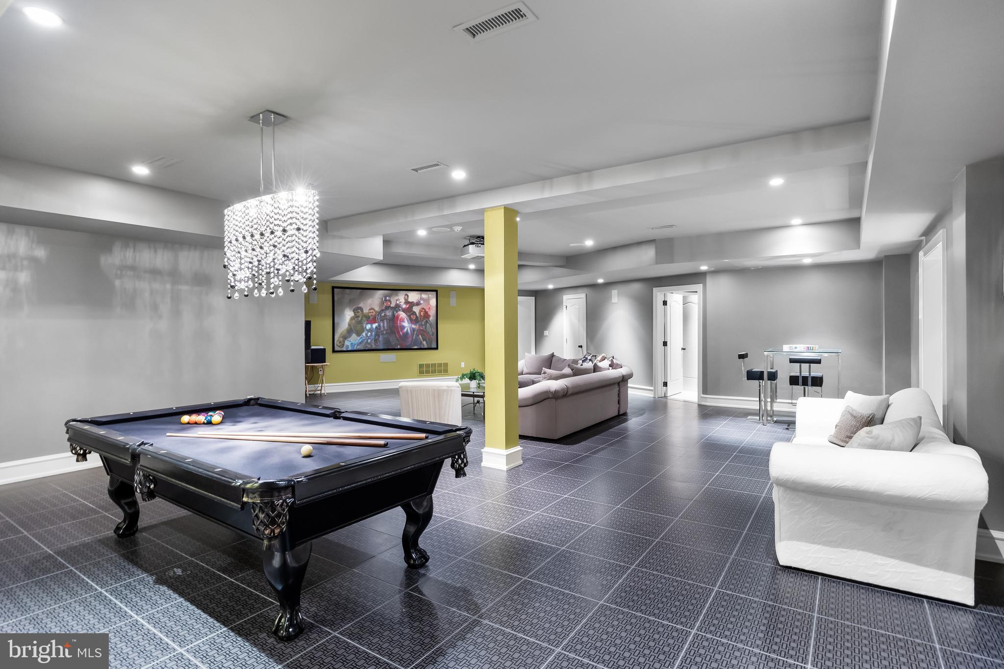 4 Southwood Drive Cherry Hill, NJ 08003 - Photo 43 of 58 a room with pool table and windows