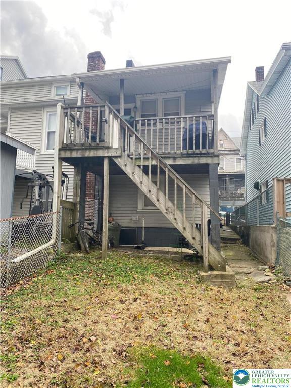 37 Hunter Street Tamaqua, PA 18252 - Photo 22 of 30 a view of a house with a yard