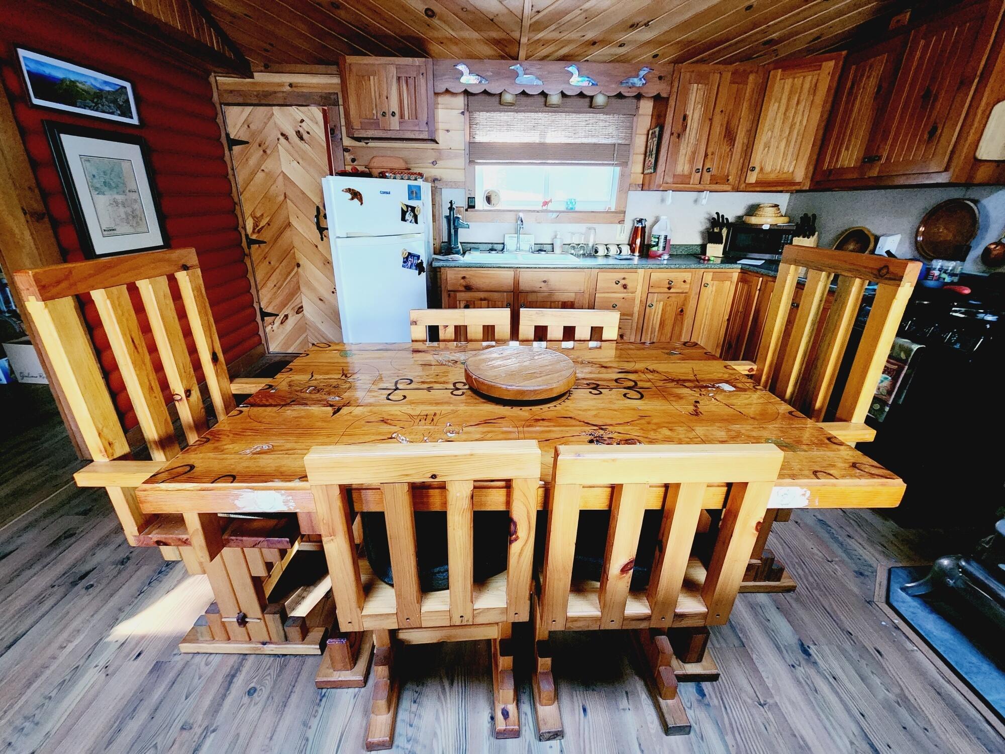 142 West Shore Road Roxbury, ME 04275 - Photo 22 of 39 22 Custom Built Table
