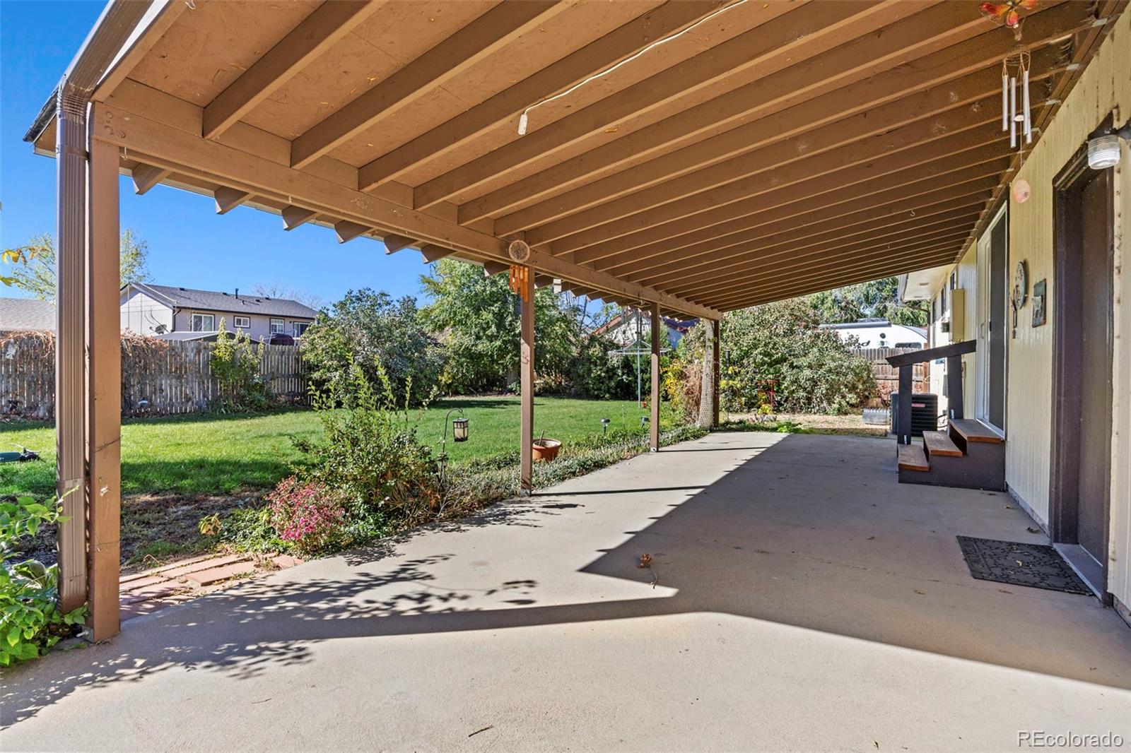 1006 Shortline Drive Fort Lupton, CO 80621 - Photo 23 of 33 a view of backyard with green space