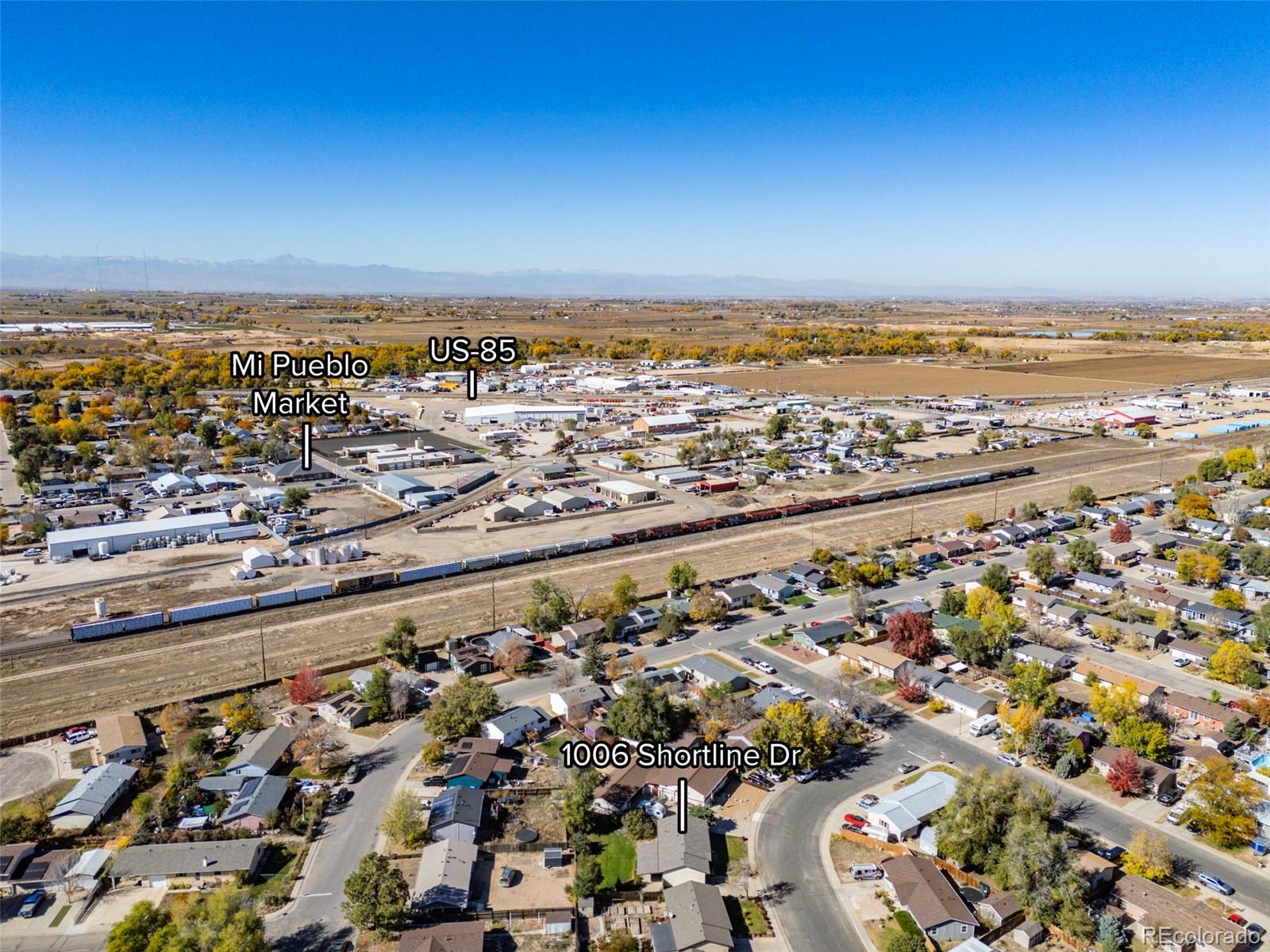 1006 Shortline Drive Fort Lupton, CO 80621 - Photo 33 of 33 an aerial view of a city