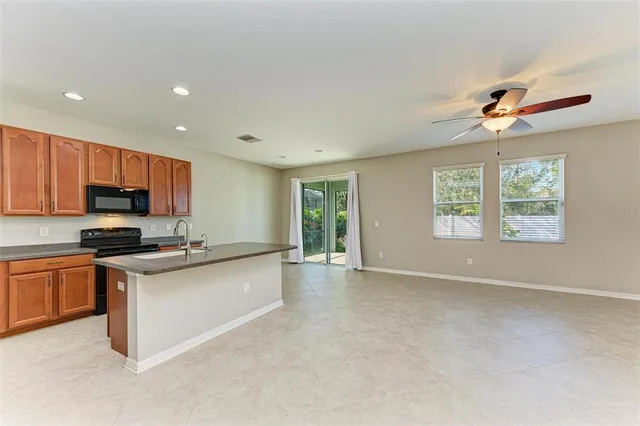 wooden floor in an empty room