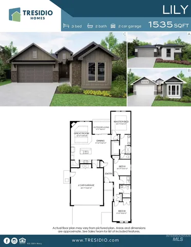 $549,880 | 6534 East Lucy Drive, Eagle, ID 83714