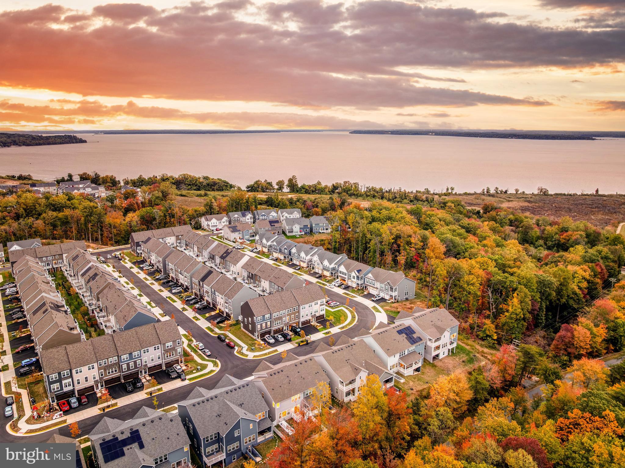 18260 Moss Garden Road Dumfries, VA 22026 - Photo 72 of 97 an aerial view of residential building with parking space