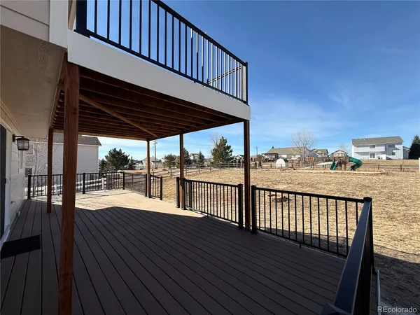 a view of a roof deck