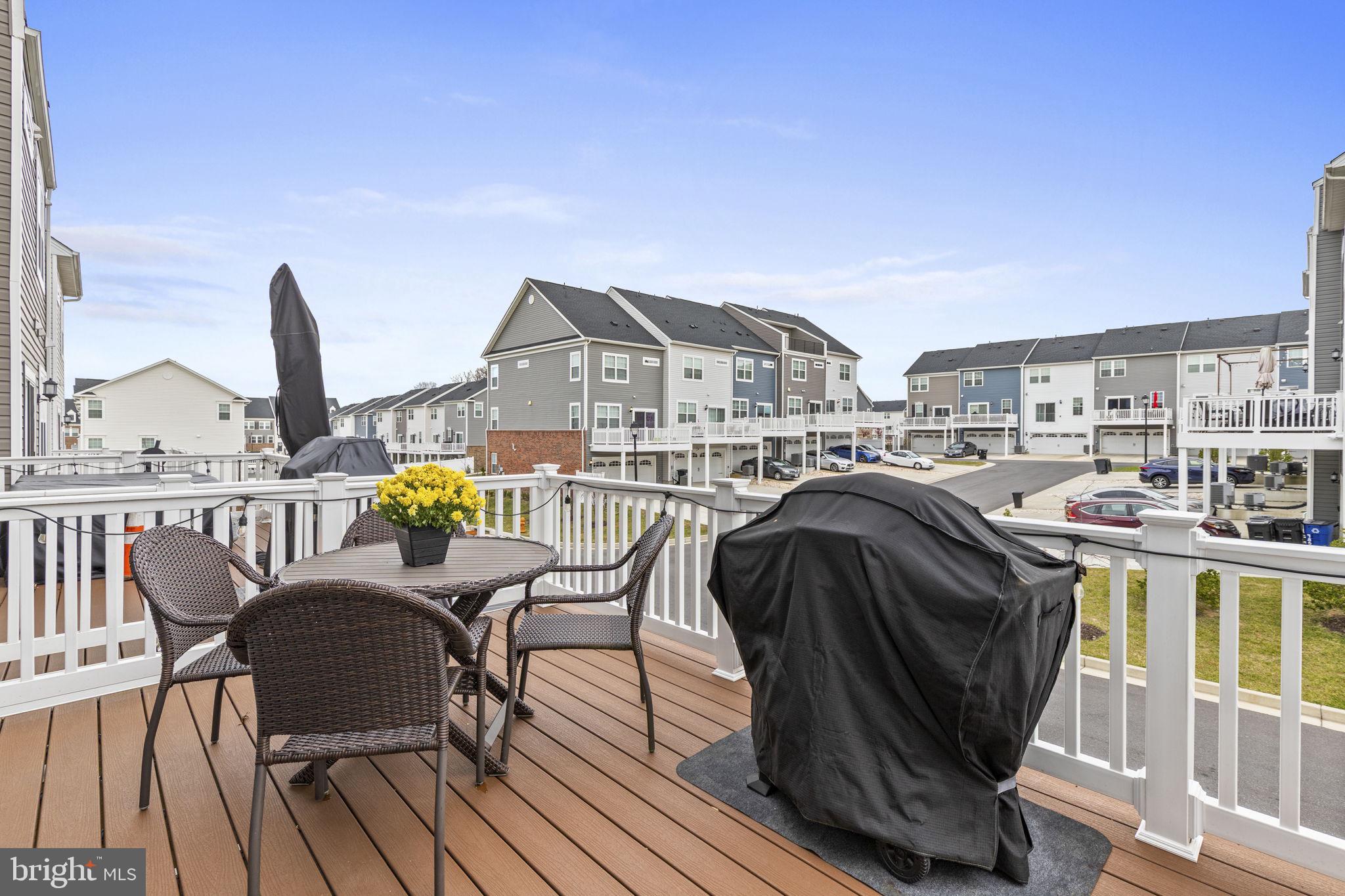 2045 Ivory Brook Road Baltimore, MD 21244 - Photo 14 of 39 a view of a balcony with chairs
