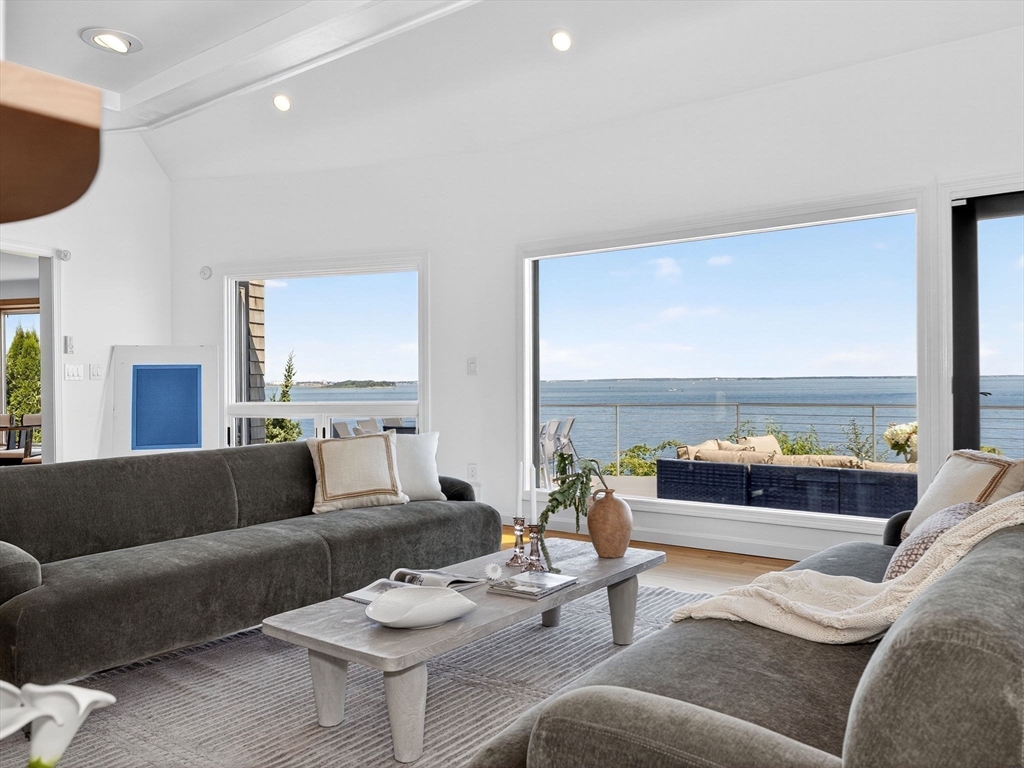 57 Harborview Road Hull, MA 02045 - Photo 13 of 41 a living room with furniture and a large window