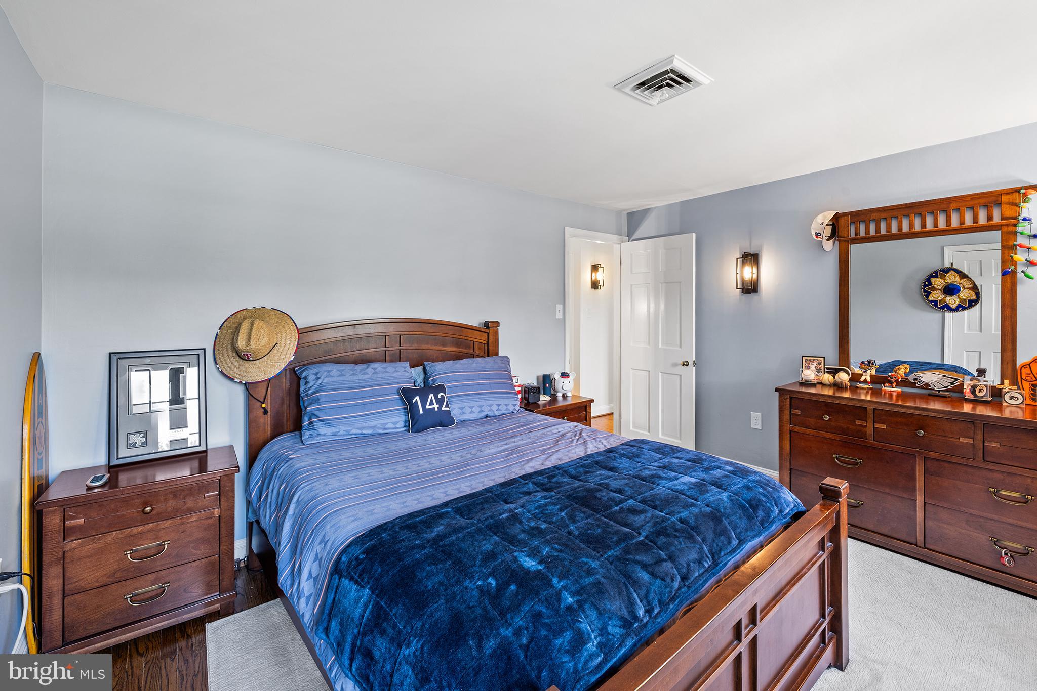 1263 Argyle Road Berwyn, PA 19312 - Photo 34 of 60 a bedroom with a bed and a table in it