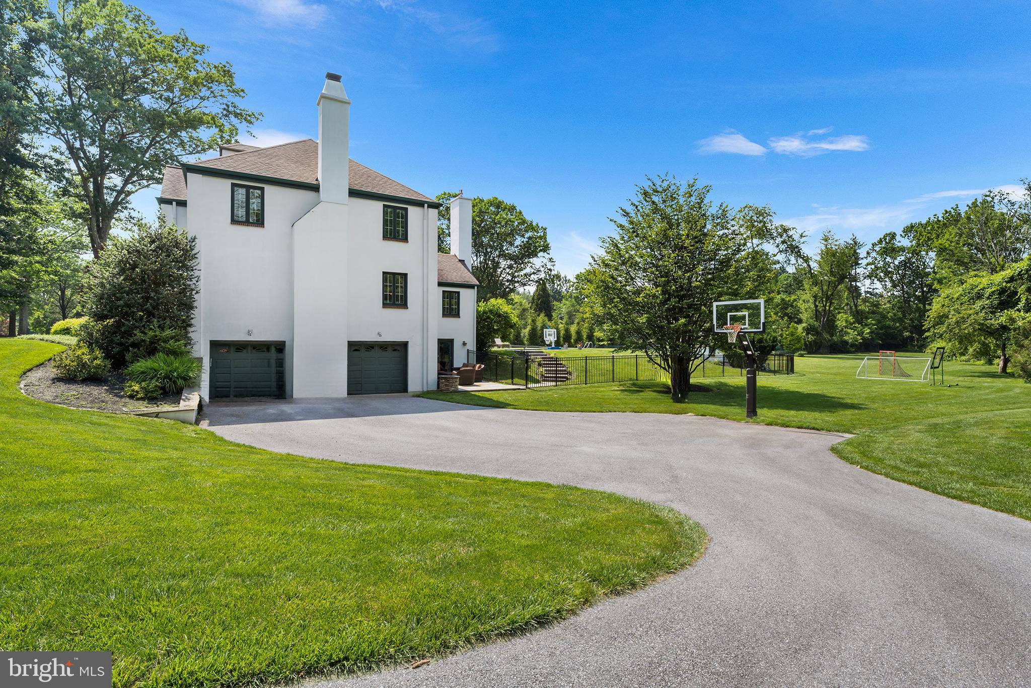1263 Argyle Road Berwyn, PA 19312 - Photo 55 of 60 a view of a house with a yard and tree s