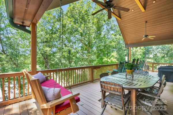 a outdoor view with a sitting space