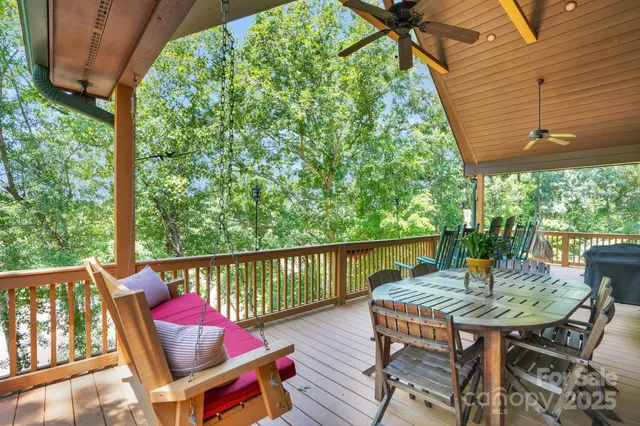 a outdoor view with a sitting space