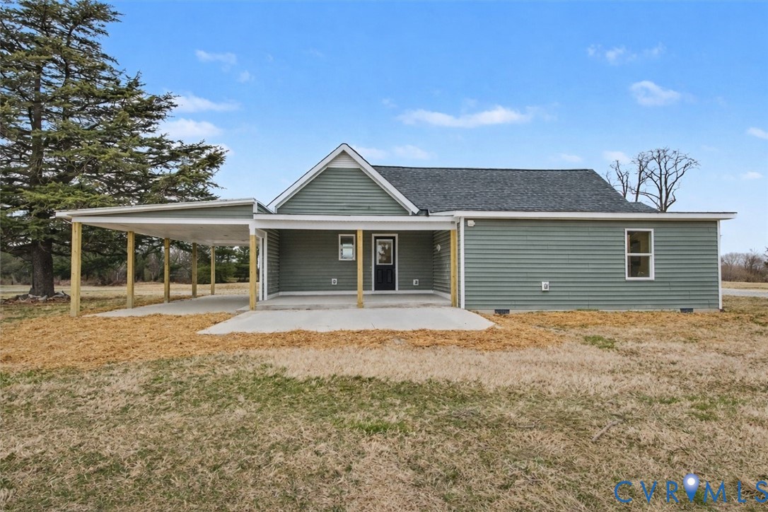 302 Cedar Grove Road Farnham, VA 22460 - Photo 22 of 23 front view of house with a yard