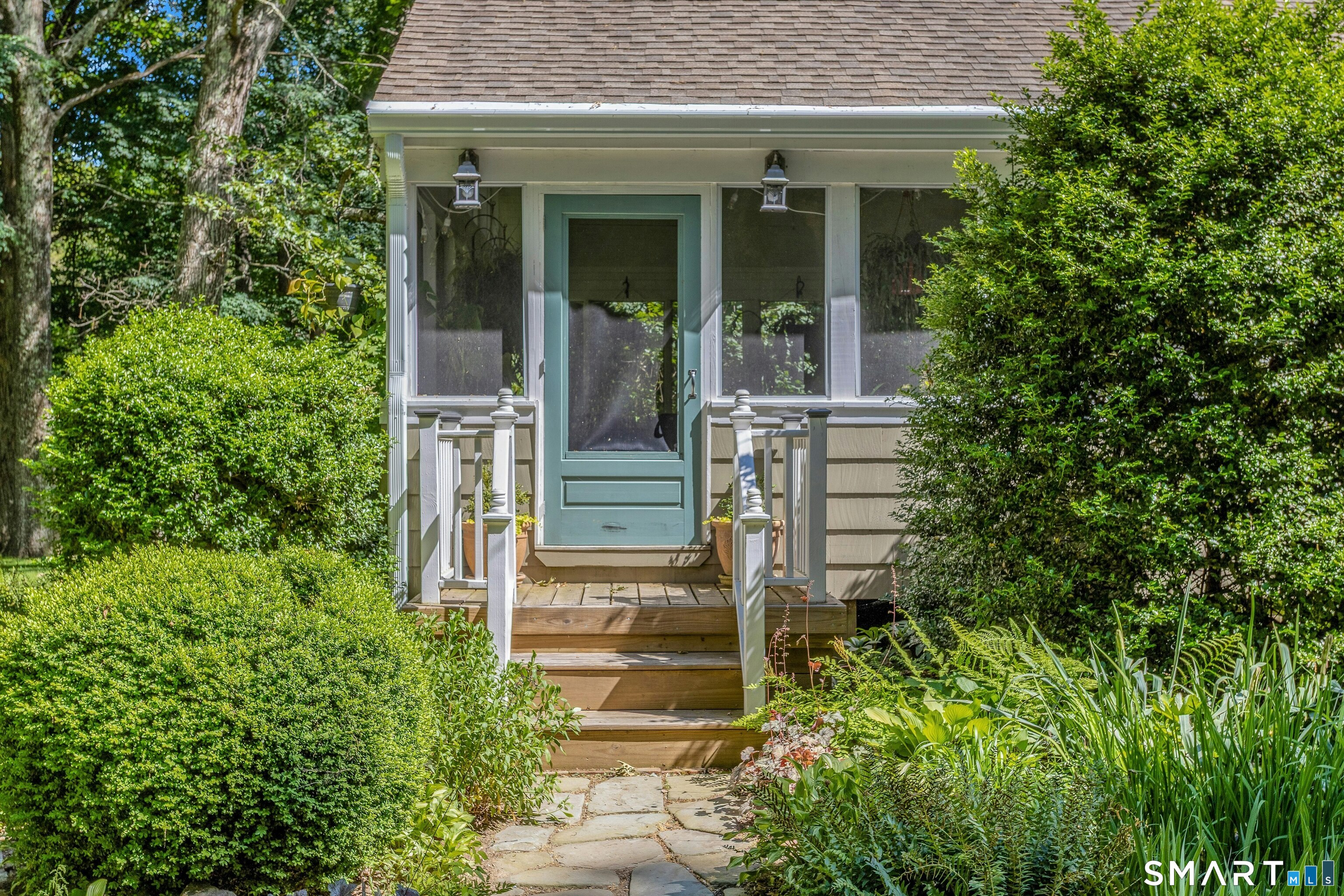65 Barrows Road Easton, CT 06612 - Photo 4 of 38 Entrance to Screened Porch