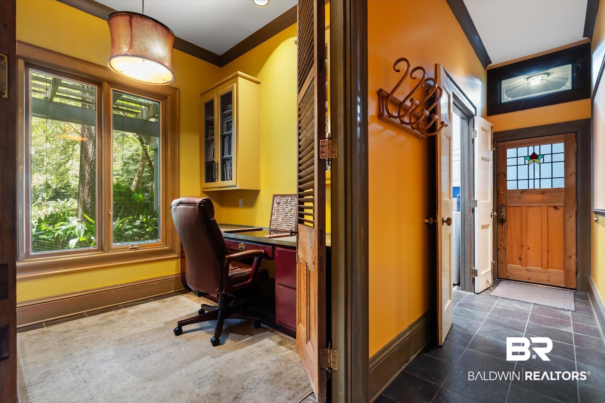 3325 Riviere Du Chien Road Mobile, AL 36693 - Photo 36 of 71 Tiled home office with a healthy amount of sunlight