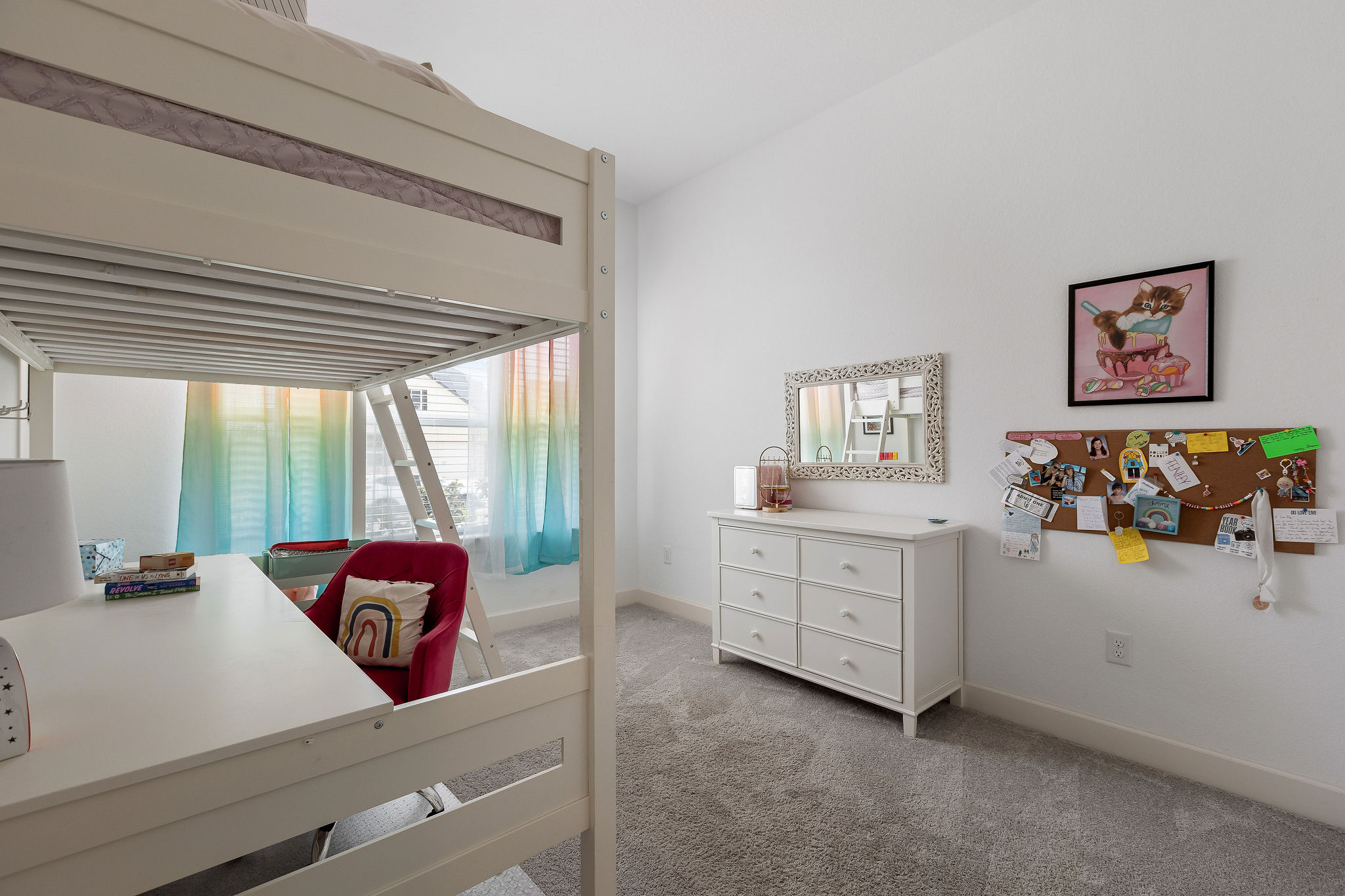 4605 Sea Salt Drive Austin, TX 78747 - Photo 31 of 40 a view of a bedroom with baby crib and a window