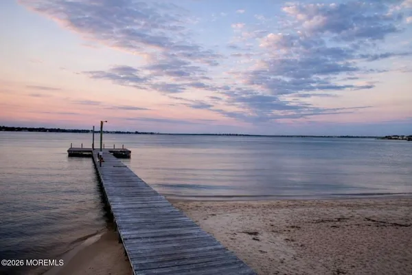 a view of outdoor space with ocean view