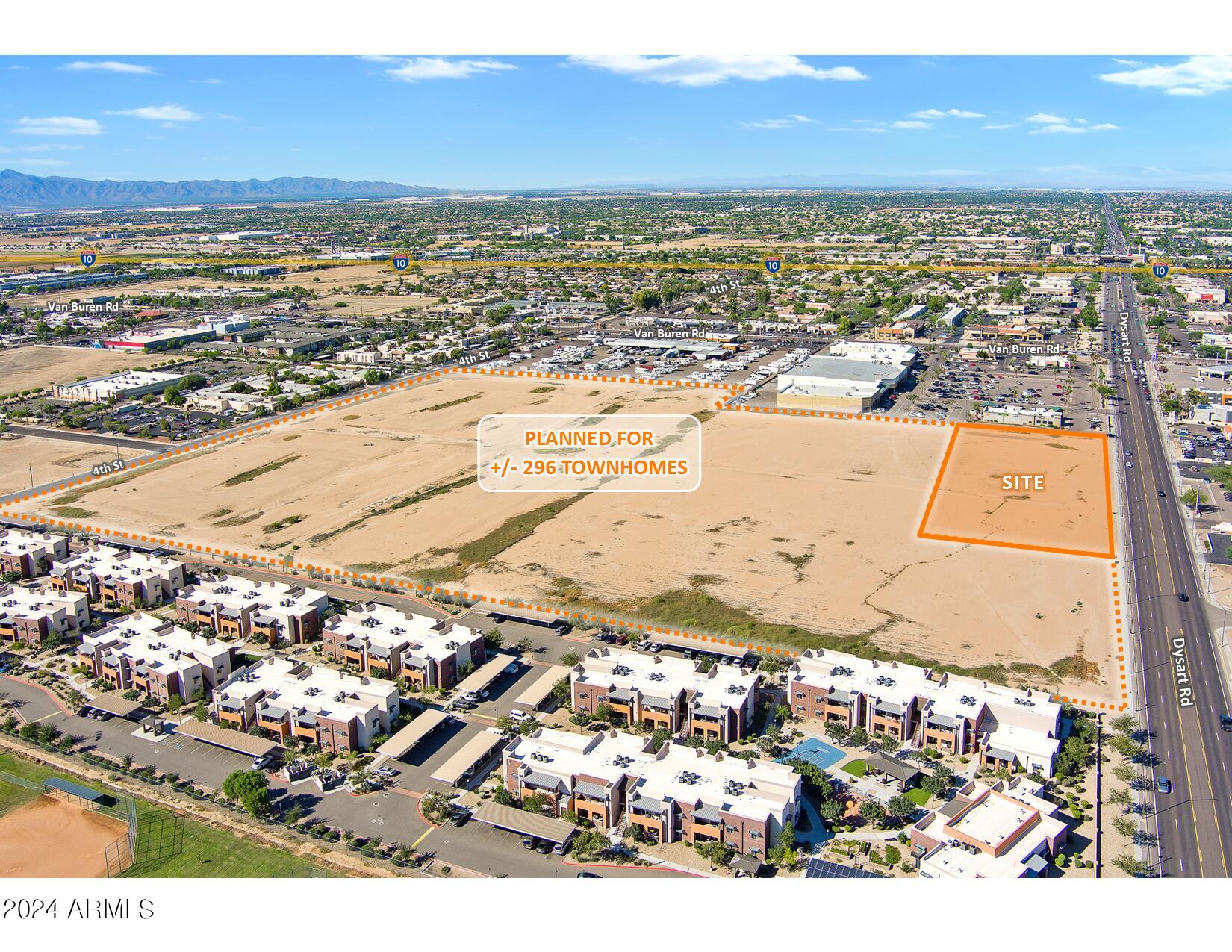 aerial with commercial outlined.lookingn