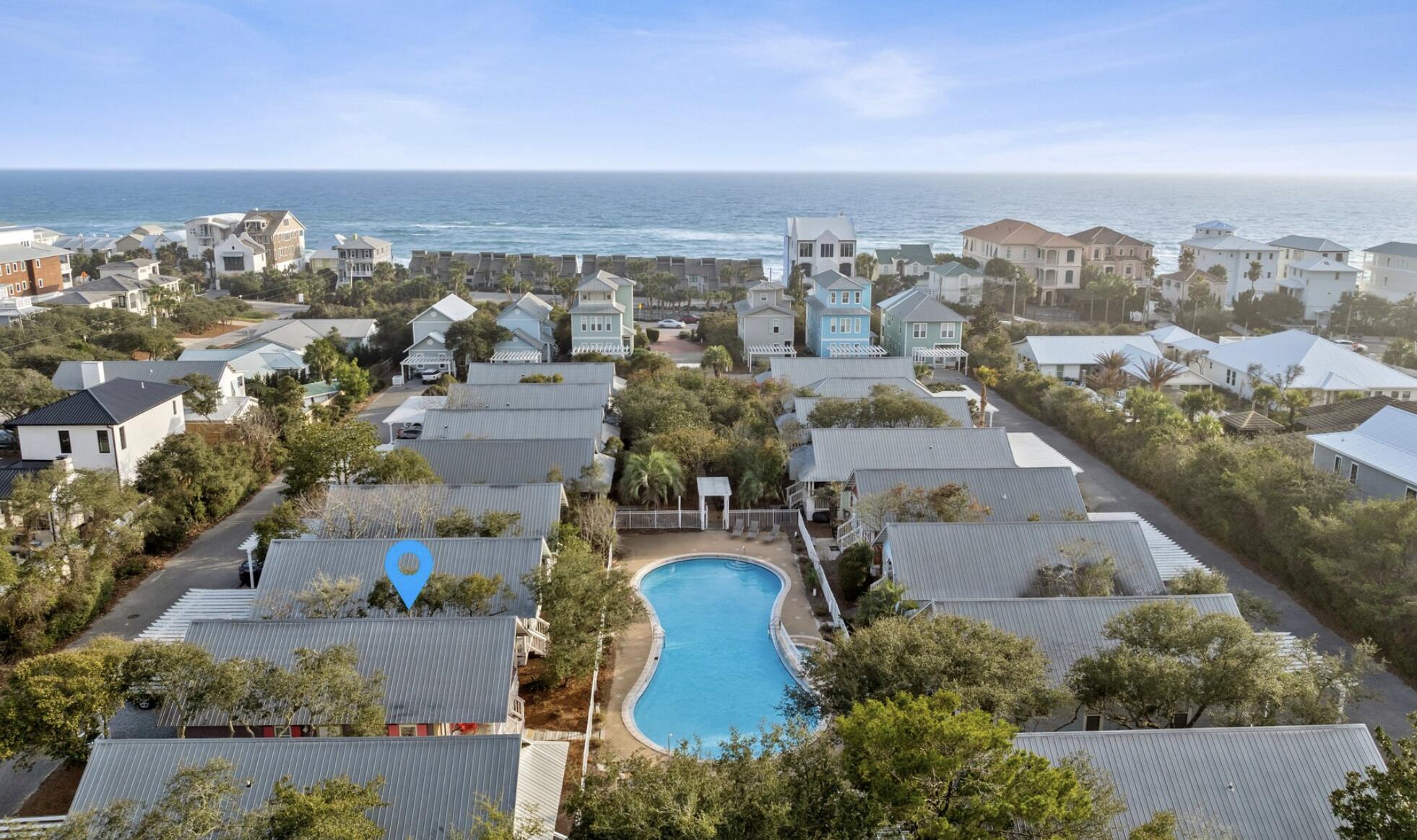 103 Cottage Way, Unit 13 Inlet Beach, FL 32461 - Photo 2 of 18 an aerial view of multiple house