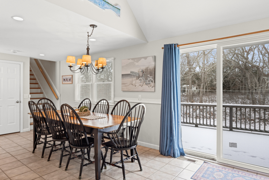68 20th Street South Edgartown, MA 02539 - Photo 7 of 26 a view of a dining room with furniture window and outside view