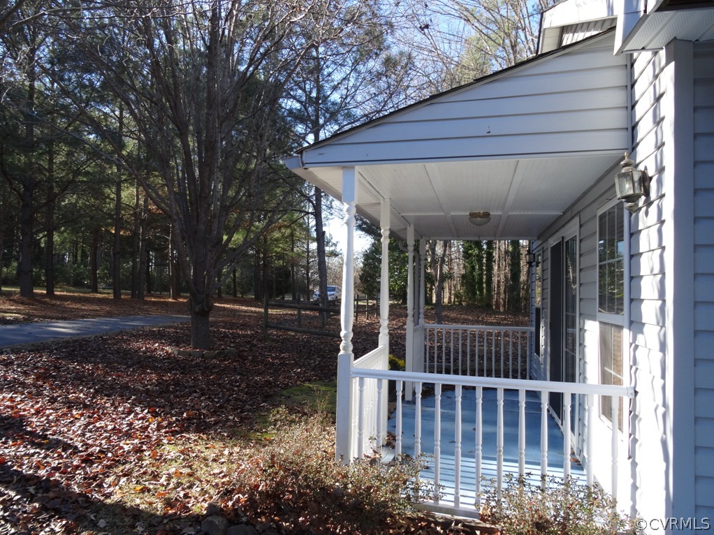 19225 Templeton Road Carson, VA 23830 - Photo 5 of 21 a view of porch with green space